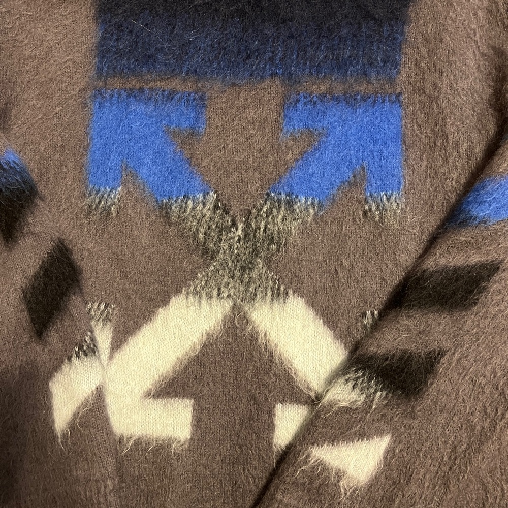 off white sweater knit wear